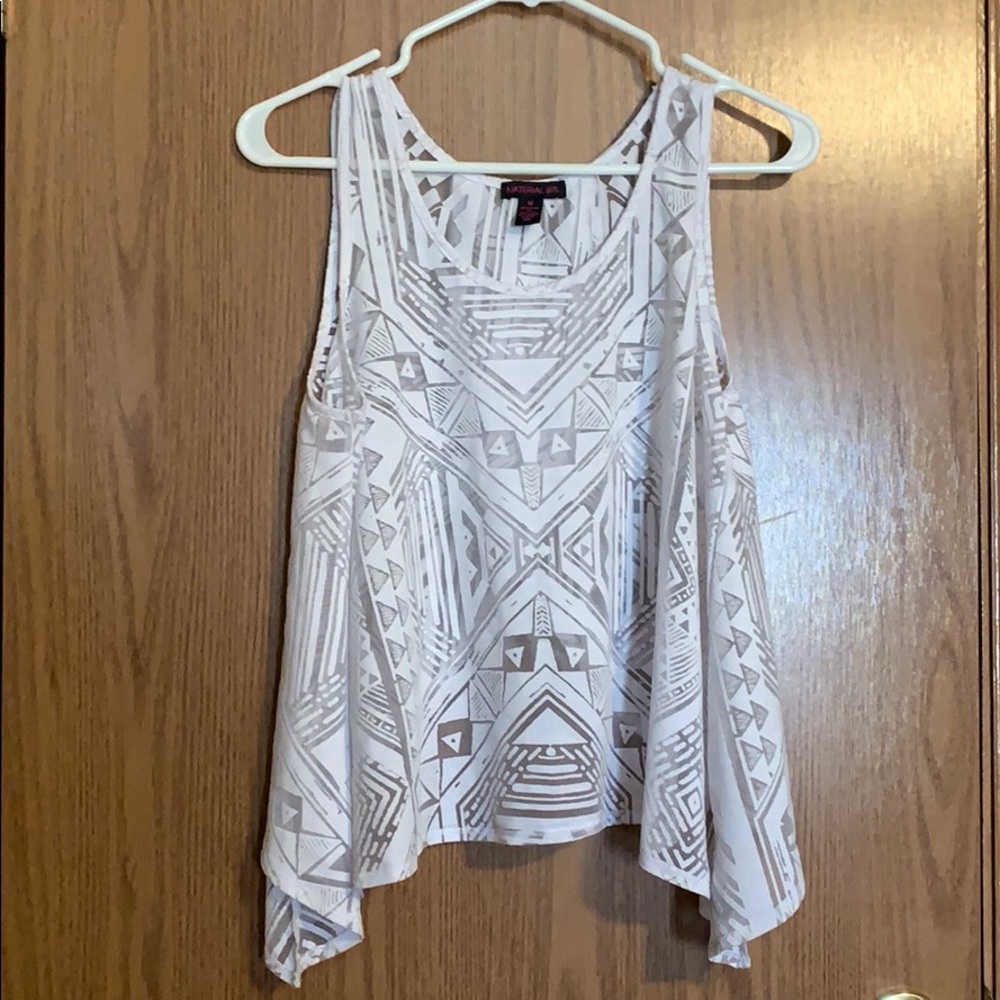 See through tank top